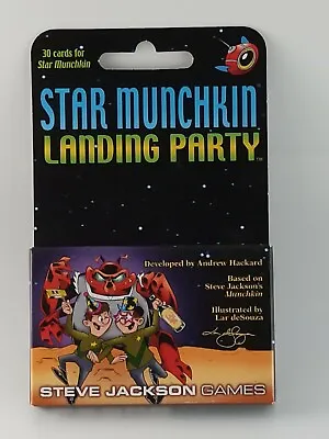 Star Munchkin: Landing Party (2020) Board Game Card Expansion (SEALED) ENGLISH • £19.99