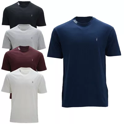 All Saints Mens T Shirts Short Sleeve Cotton Tee Top Crew Neck Casual T Shirts • £19.50