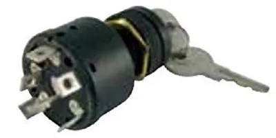 Boat Marine Outboard Ignition Off/On/Start 6 Terminal Key Switch W/Push To Choke • $18.30