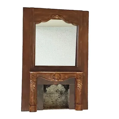 Victorian Fireplace With Surround 1:12 Dollhouse Miniature Artisan Large Wall • $359.99