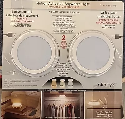 New! Motion Activated Anywhere Light 2 Pack • $15.99