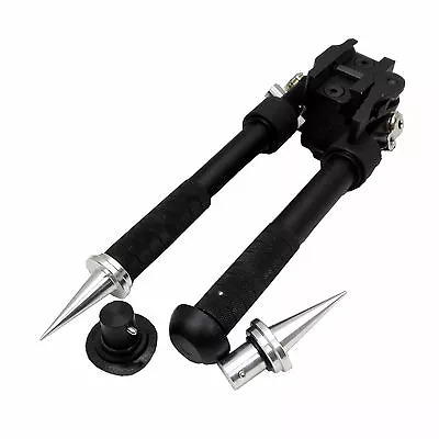 Rifle Bipod V8 With Quick Change Spikes Feet Bipods QD Picatinny • $23.99