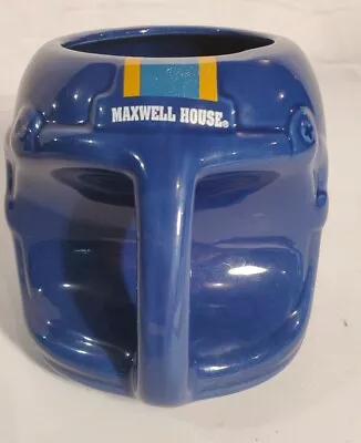 Vintage Maxwell House Coffee Super Bowl Xxx Ceramic Helmet Mug • $8
