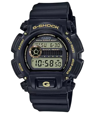 G-Shock Digital & Analogue Watch Black And Gold Series DW9052GBX-1A9 / DW-905... • $119