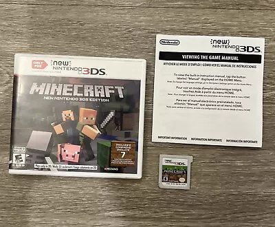 Minecraft For New Nintendo 3DS - Nintendo 3DS • $19.90