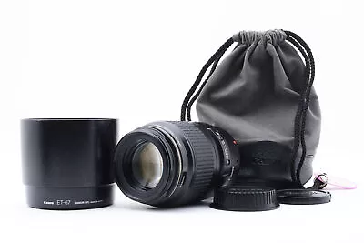 CANON EF 100mm F/2.8 Macro USM AF Prime Lens With Pouch From JAPAN • $510.49