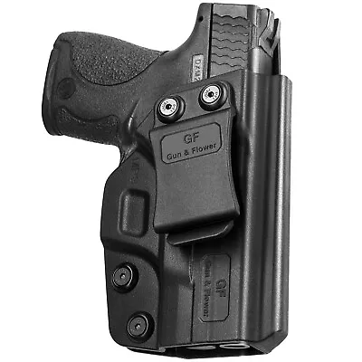 Gun&Flower S&W M&P Shield 9mm/.40 M2.0 IWB Polymer Holster Pistol Holder Pouch • $15.29