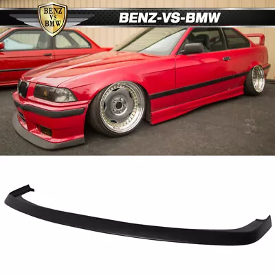 Fits 92-98 BMW E36 M3 Only AC Style Unpainted Front Bumper Lip Spoiler - PU • $179.99