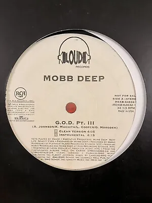 Mobb Deep – G.o.d. Pt. III Original 1997 Press 12  Vinyl Record Lour Records • $12.99