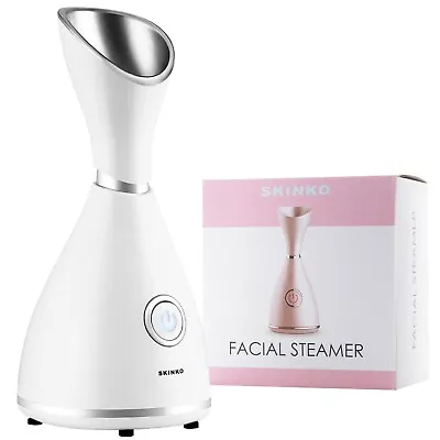 Face Facial Digital Steamer Spa Pores Steam Sprayer Skin Clean Beauty Sauna Mist • £18.99