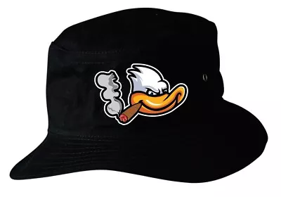 SMOKING DUCK HOT ROD RAT ROD VINTAGE CLASSIC Bucket Hat SMALL/MEDIUM • $21.95