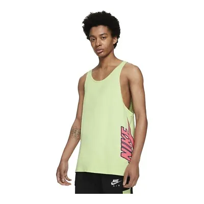 Nike Sportswear Festival Tank Green Pink DJ5303-383 Men's NWT • $11.04