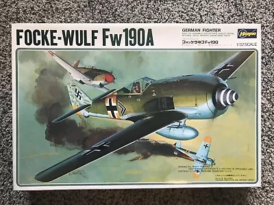 Hasegawa Focke-Wulf Fw190A #S010-1300 1/32 • $35