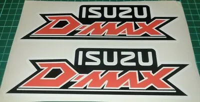 ISUZU DMAX 2 Printed Stickers/decals For Car Truck Ute Mancave Whatever • $10.95