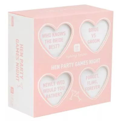 Hen Party Table Games | Bride Groom Trivia Questions Favours X 4 • £14.95