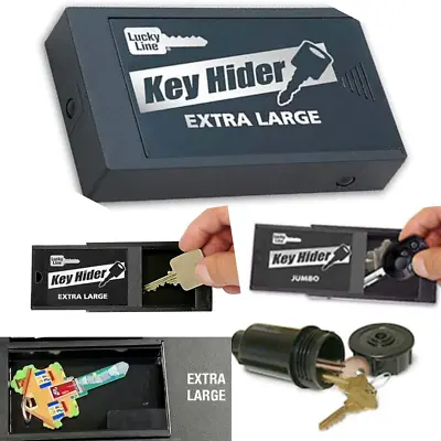 Magnetic Key Holder Extra Large Magnetic Key Hider Case Key Holde • $8.99