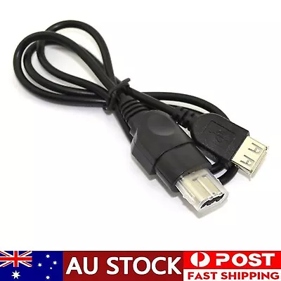 X-BOX Original Controller To PC Laptop Female USB Adapter Converter Cable • $12.65