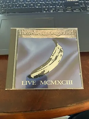 THE VELVET UNDERGROUND - Live MCMXCIII - 2 DISC SET CD Lou Reed • $12