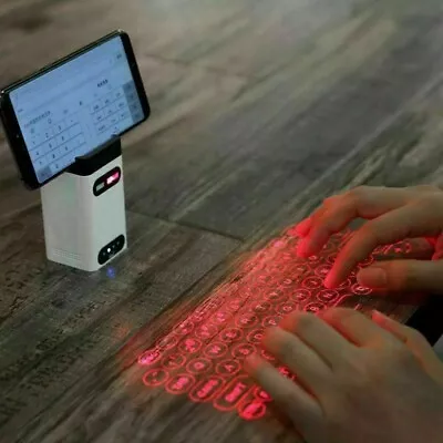  Virtual Keyboard And Mouse Laser Projection Bluetooth For PC Tablet Phone • $75