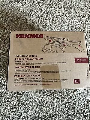 BRAND NEW - Yakima EvenKeel - Universal Rooftop Kayak Mount #04052 • $67.45