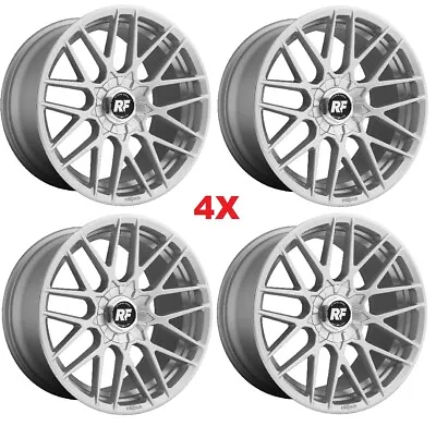 $1236 • Buy 18 Wheels Rims Silver Rotiform R140 Ccv Jetta Passat Rabbit