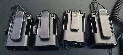 4x CARRY HOLDER HLN9076A Belt Clip Holster 3  For Motorola Radio GP300 • £16