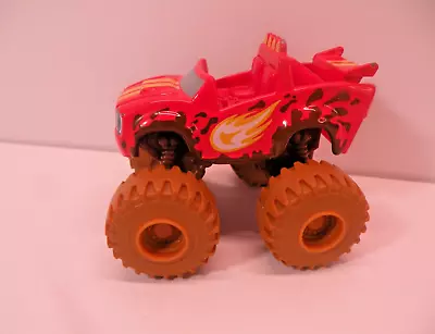 Blaze And The Monster Machines Mud Pit Race Track Blaze Die-Cast Mattel Muddy • $16.99