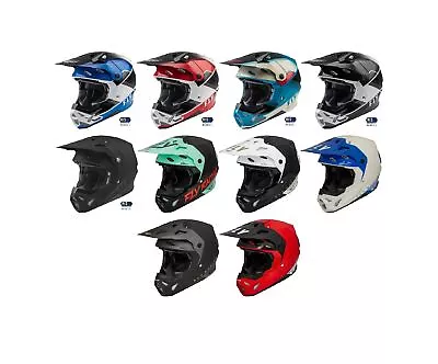 Fly Racing Formula CP Rush/Slat MX ATV Off-Road Helmet • $169.95