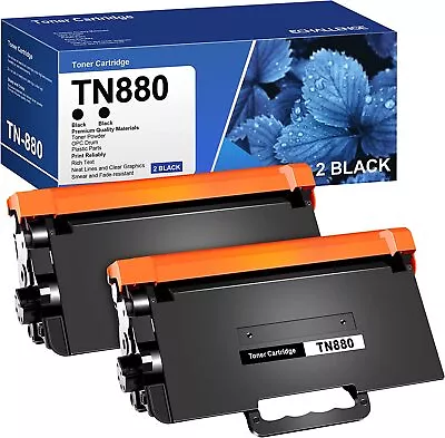 2PACK TN880 Toner Cartridge For Brother TN820 MFC-L5700DW L5800DW HL-L5100DN • $31.99