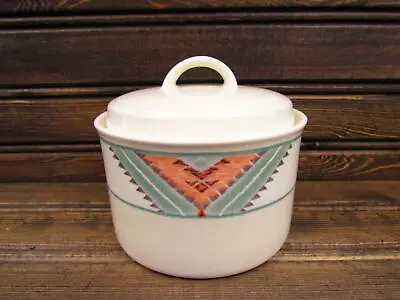 Santa Fe By Mikasa Sugar Bowl Intaglio Line Southwest Design On Rim B296 • $21.99