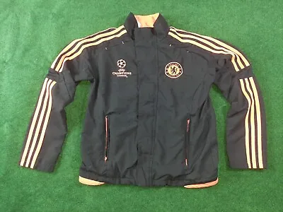 Chelsea 2010/2011 ADIDAS Champions League Track Jacket Boys Size M 11-12Y Kids • $15.92