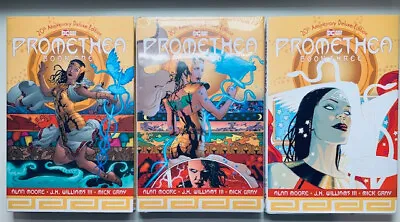 DC Vertigo Comics Promethea 20th Anniversary Deluxe HC Lot Vol. 1 2 3 Alan Moore • $75