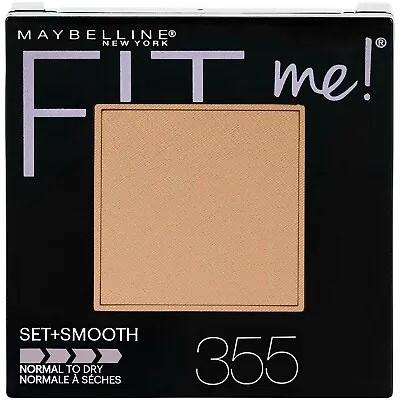 Maybelline Fit Me Set & Smooth Setting Compact Powder New Assorted Shades  • $7.98