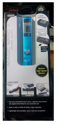 VuPoint Magic Wand II Portable Scanner Laptop ST441T BLUE  Brand New. *Pls. Read • $19.87