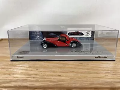 1/43 Minichamps 1939 Bugatti 57C Atalante Mullin Collection Part # 437110220 ! • $2.25