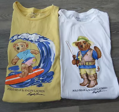 Lot Of 2 Polo Ralph Lauren Size M Polo Bear T Shirts • $22