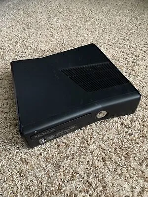 Microsoft Xbox 360 S Slim 250 GB Model 1439 Black CONSOLE ONLY - PARTS REPAIR!! • $14