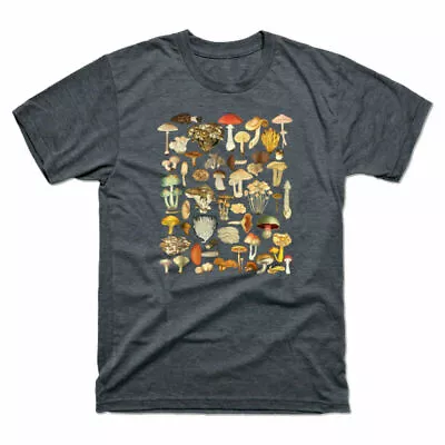 Whisperer T-Shirt Mycology Mushroom Mushroom Men's Fungi Short Shirt Foraging • $29.69