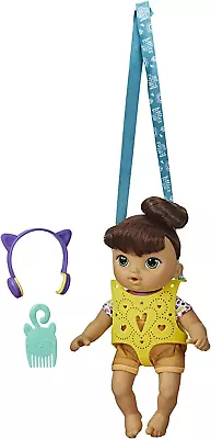 Baby Alive Littles Carry ‘n Go Squad Little Nadia Brown Hair Doll Brown/a  • $33.30