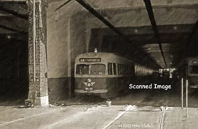 Original Photograph: Philadelphia PCC 2636 At Luzerne Depot (5 X 7) • $4