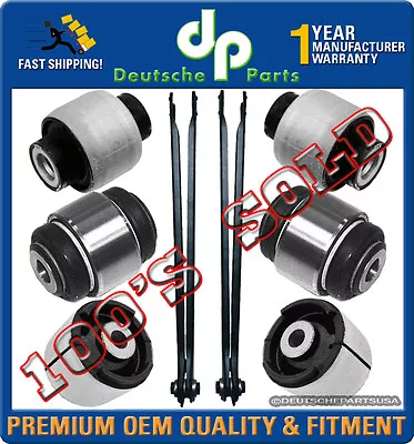 REAR AXLE TRAILING CONTROL ARMS BUSHINGS SUSPENSION For BMW E36 E46 KIT SET 8  • $146.95