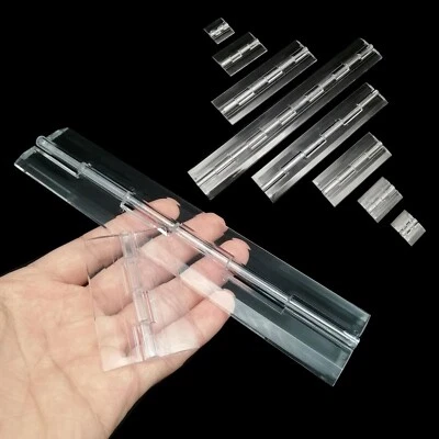 £2.75 • Buy 1/6 Durable Clear Transparent Acrylic Plastic Perspex Box Piano Plexiglass Hinge