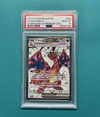 2023 Charizard EX SVP EN 056 Black Star Promo - PSA 10 Gem Mint - #84907399 • $39.95