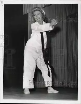 1961 Press Photo Mitzi Gaynor Performs Dance Version Of  Honey Bun  In Las Vegas • $16.99