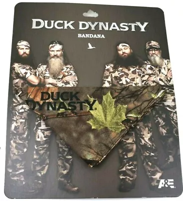 New Duck Dynasty Mossy Oak Style Camo Bandana A&E Gaiter • $9.95