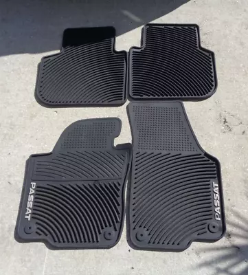 12-19 Vw Passat Rubber All Weather Stock Floor Mats Set Of 4 Oem • $75