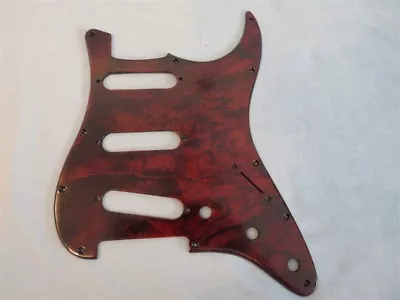  Hand Made Bird's Eye Wood STRAT GUITAR SSS Pickguard  • $36.66