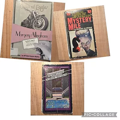 Margery Allingham Lot Of 3 Albert Campion British Detective Mystery Crime • $12.99