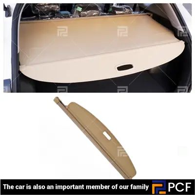 Fit FOR 2010-2017 VOLVO XC60 Beige Retractable Cargo Security Cover Shade • $137.32