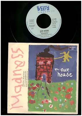 Madness - Our House - Walking With Mr. Wheesze - 7 Inch Vinyl Single GERMANY • £6.68